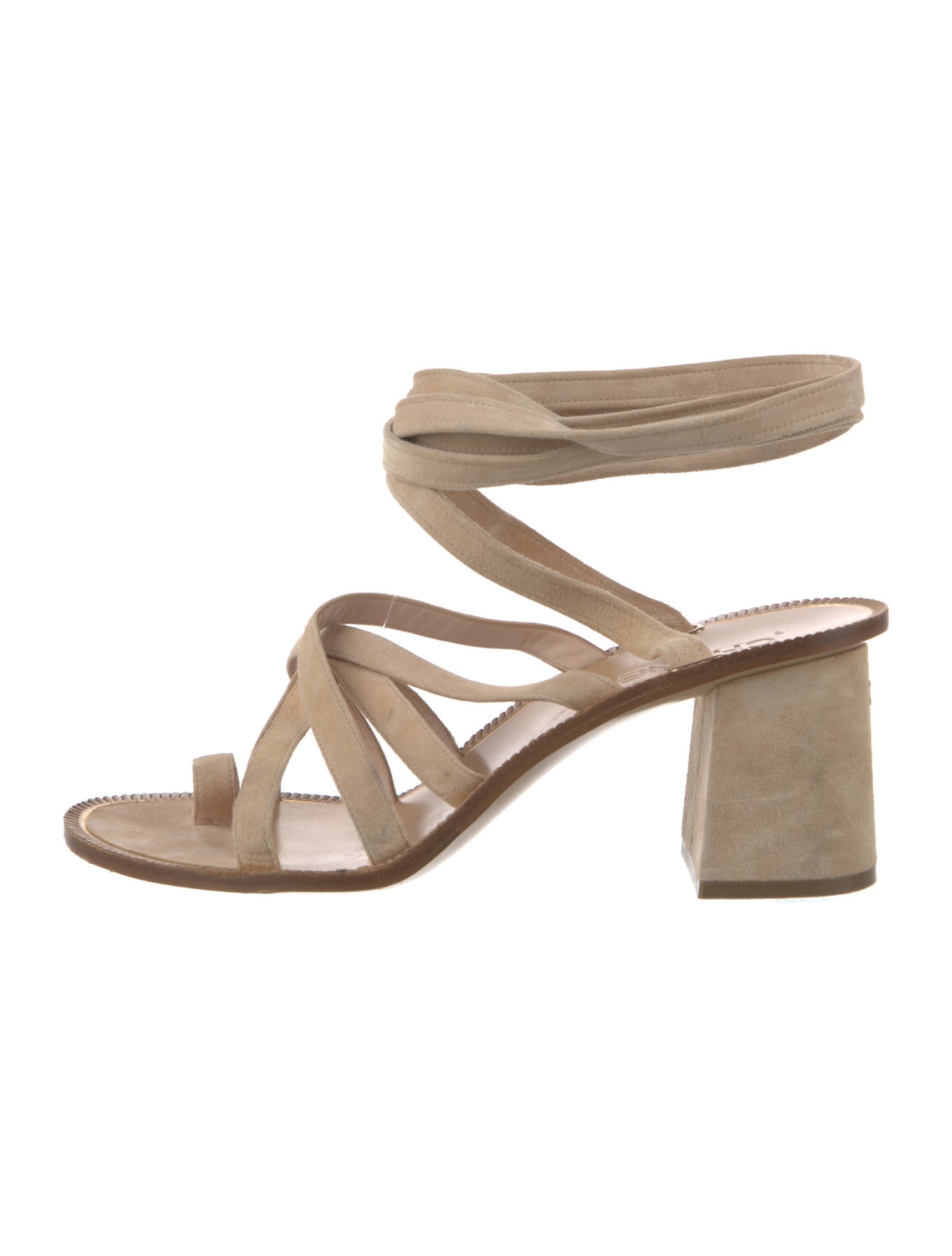 Chanel Gladiator Interlocking CC Logo Sandals