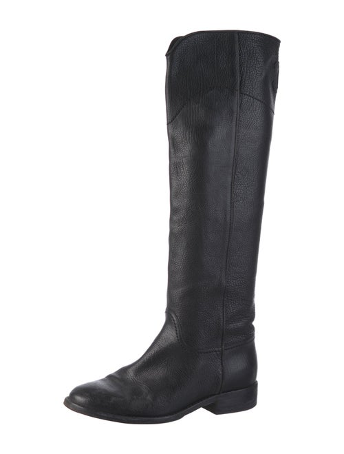 Chanel 2014 Interlocking CC Logo Riding Boots