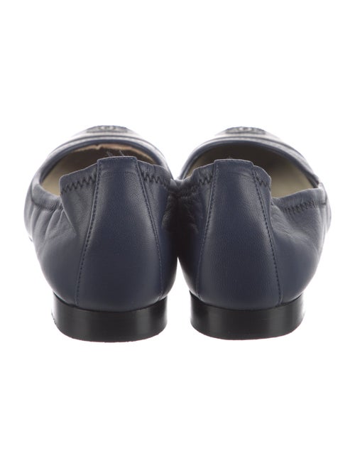 Chanel 2015 Interlocking CC Logo Ballet Flats