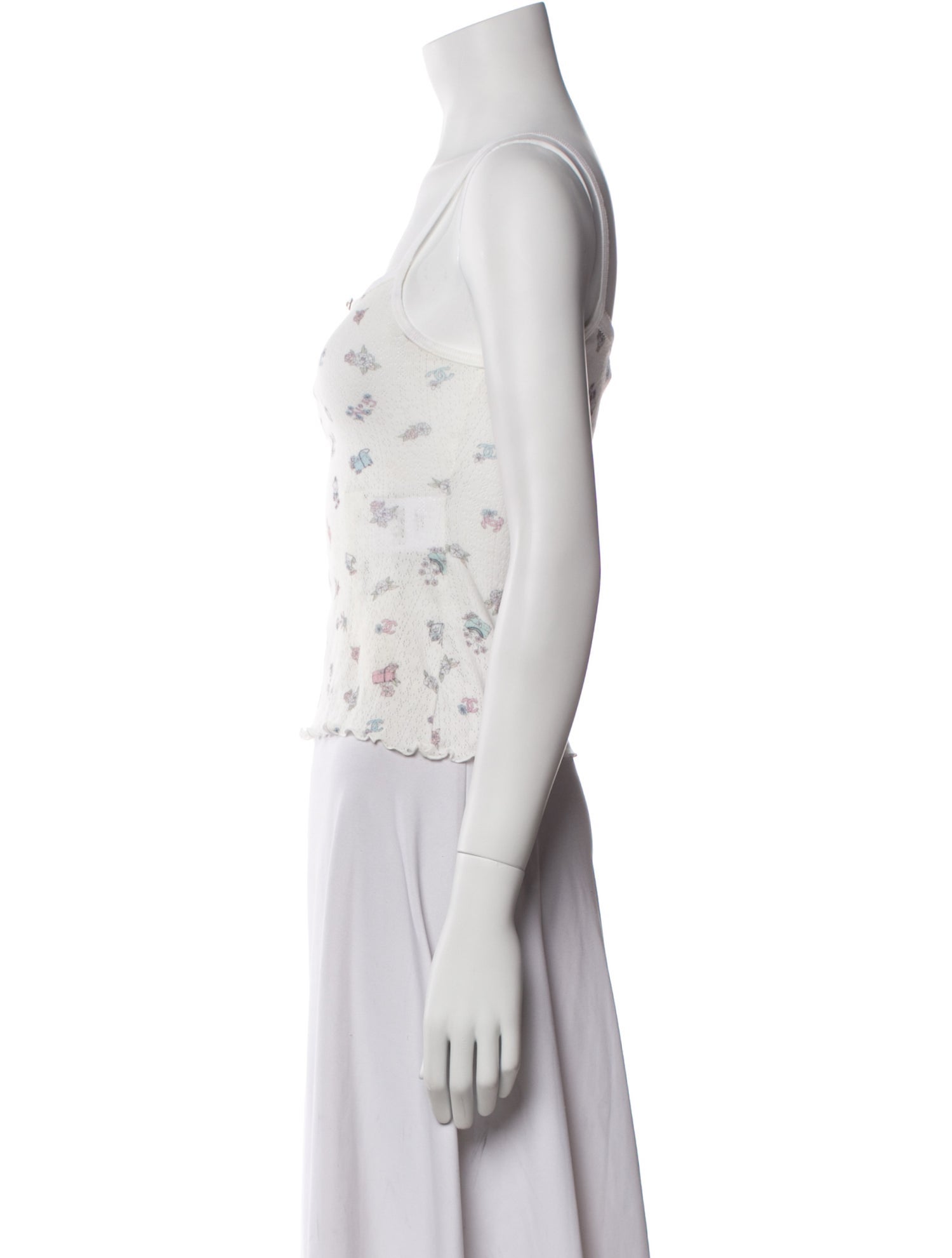 Chanel 2024 Coco Neige Crop Top