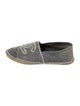 Chanel Interlocking CC Logo Denim Espadrilles