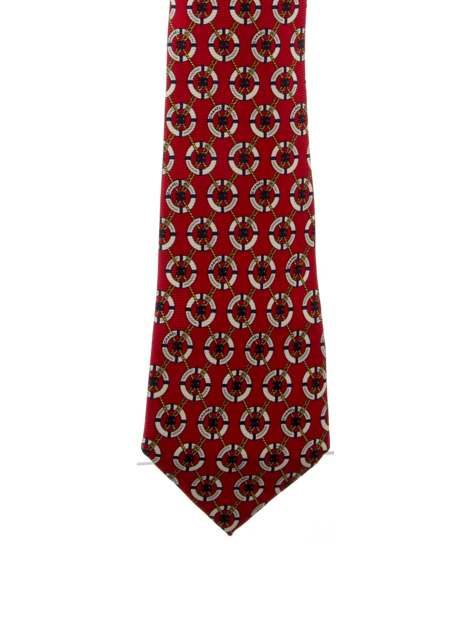 Chanel CC Silk Tie