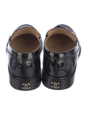 Chanel 2023 Interlocking CC Logo Loafers