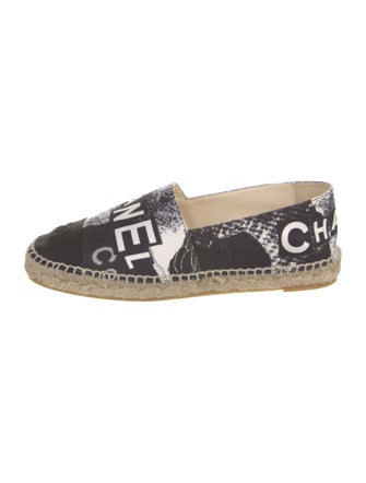 Chanel 2020 Interlocking CC Logo Espadrilles