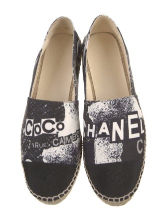 Chanel 2020 Interlocking CC Logo Espadrilles