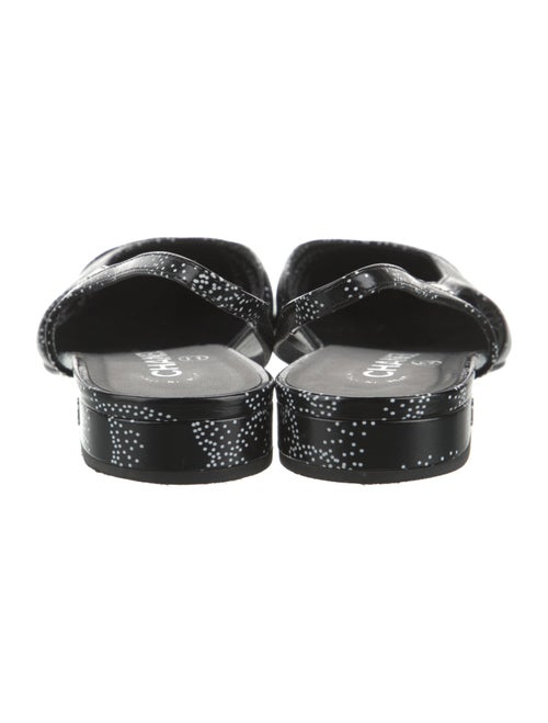 Chanel 2023 Interlocking CC Logo Slingback Flats