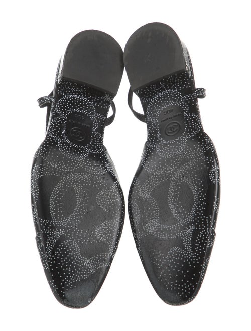 Chanel 2023 Interlocking CC Logo Slingback Flats