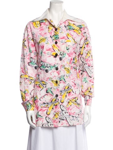 Chanel Tops Vintage 1994 Button-Up Top XL