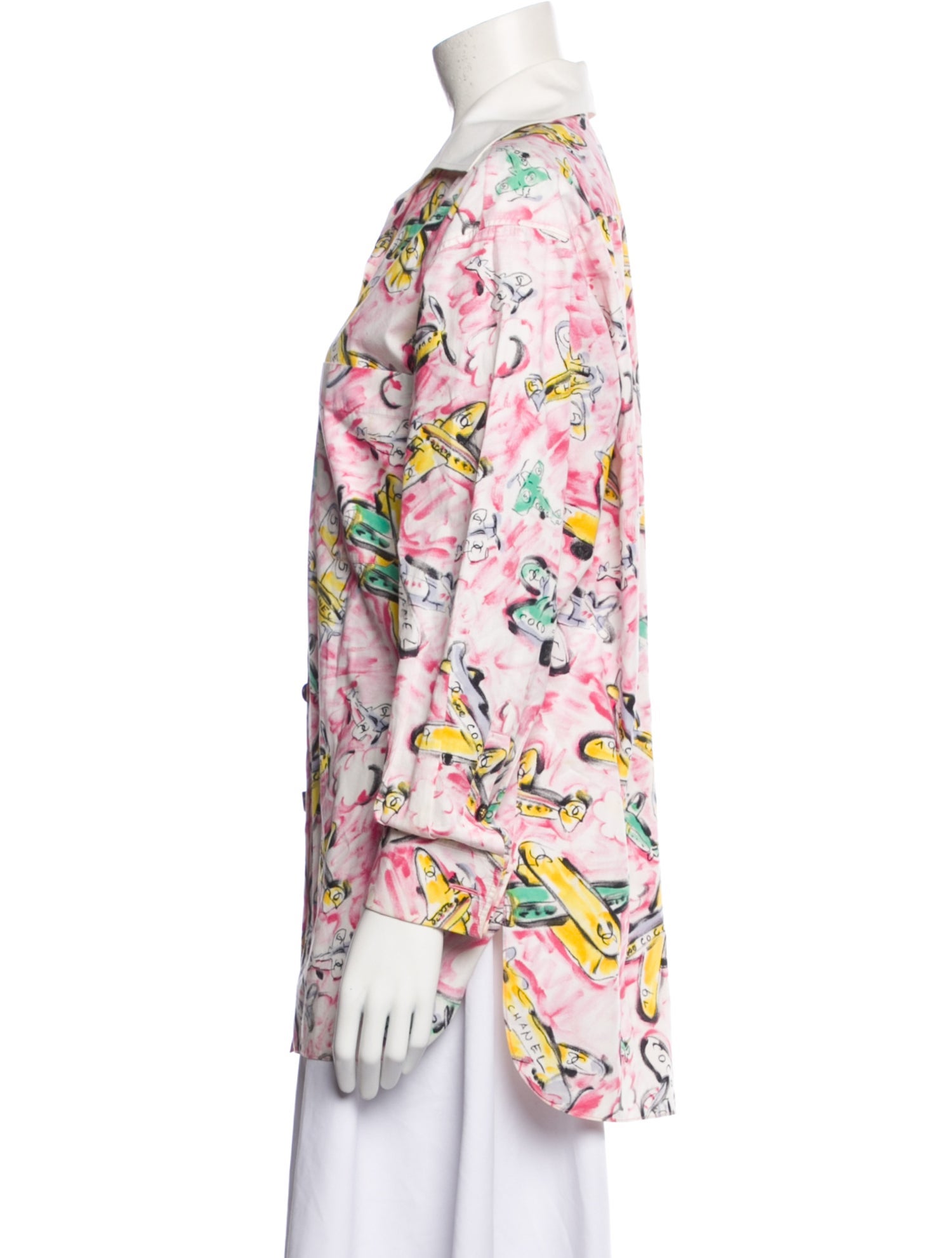 Chanel Vintage 1994 Button-Up Top