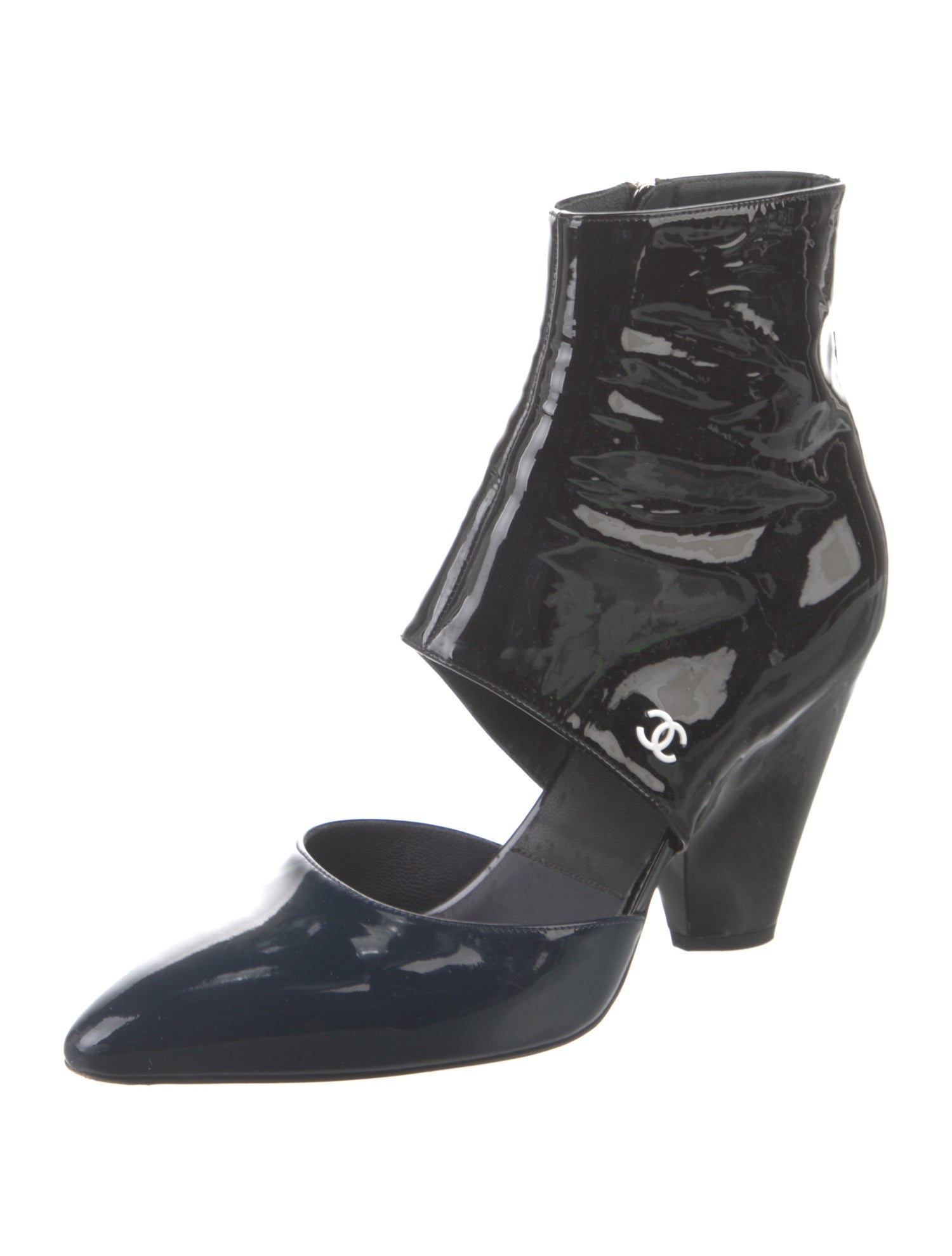 Chanel 2020 Interlocking CC Logo Boots