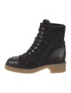 Chanel 2020 Interlocking CC Logo Combat Boots