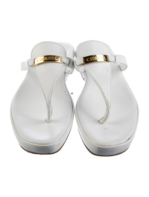 Chanel Lambskin Slides