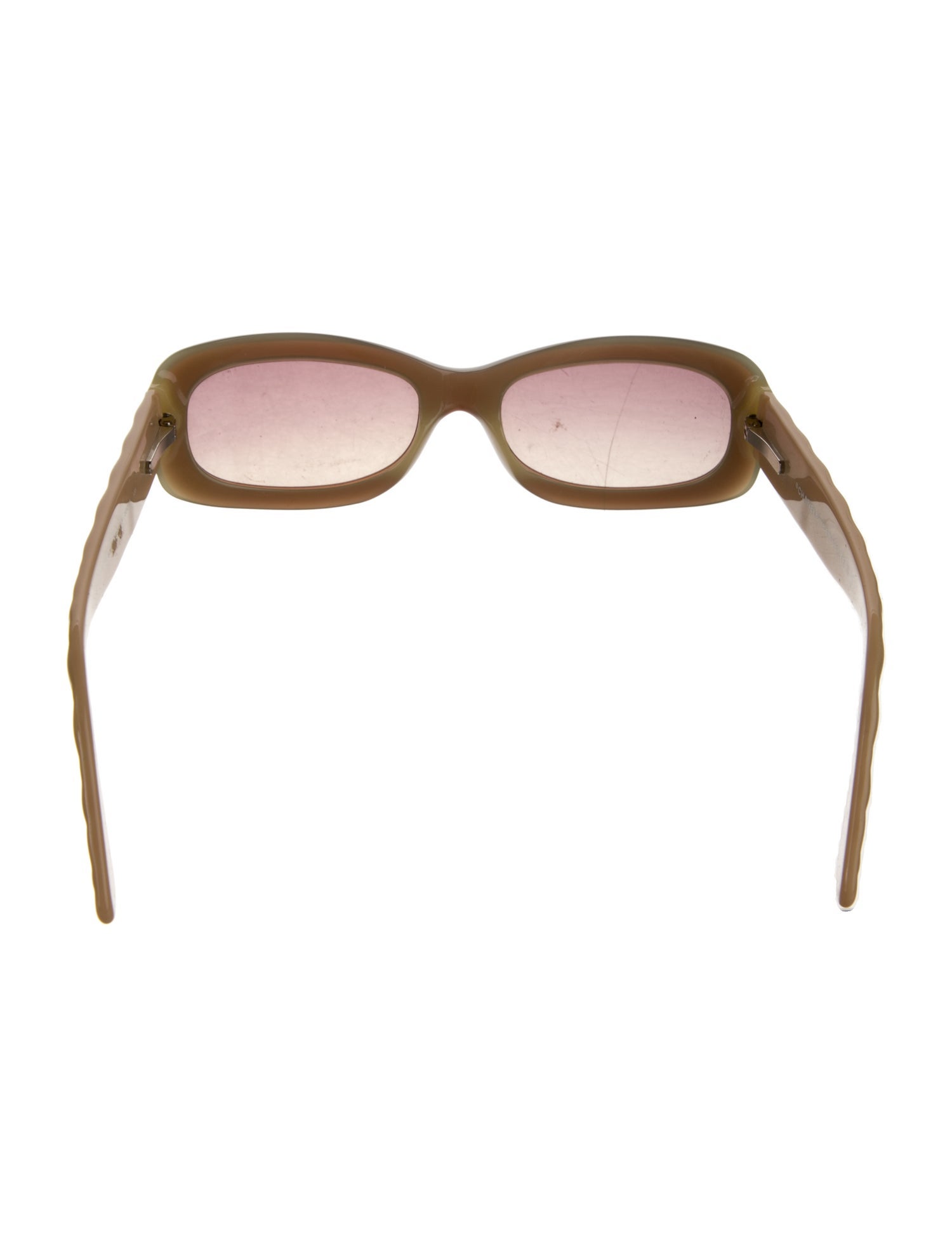 Chanel Interlocking CC Logo Round Sunglasses