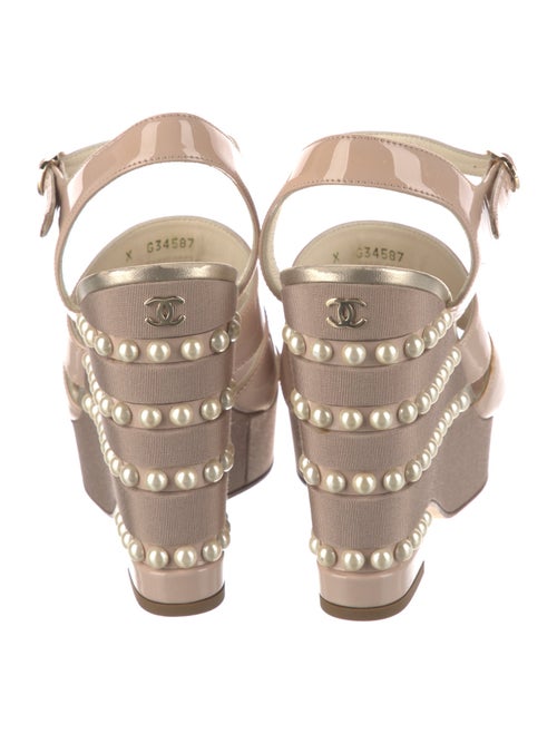Chanel 2019 Interlocking CC Logo Sandals