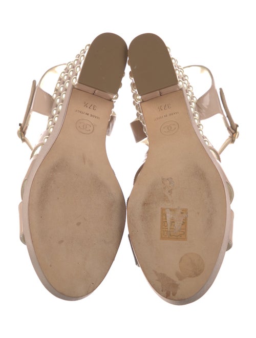 Chanel 2019 Interlocking CC Logo Sandals