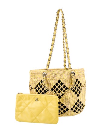 Chanel 2024 Coco Beach Raffia Tote