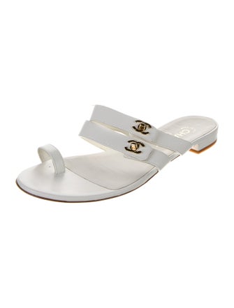 Chanel 2017 Interlocking CC Logo Slides