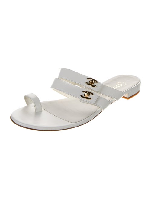 Chanel 2017 Interlocking CC Logo Slides