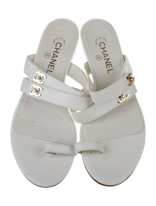 Chanel 2017 Interlocking CC Logo Slides