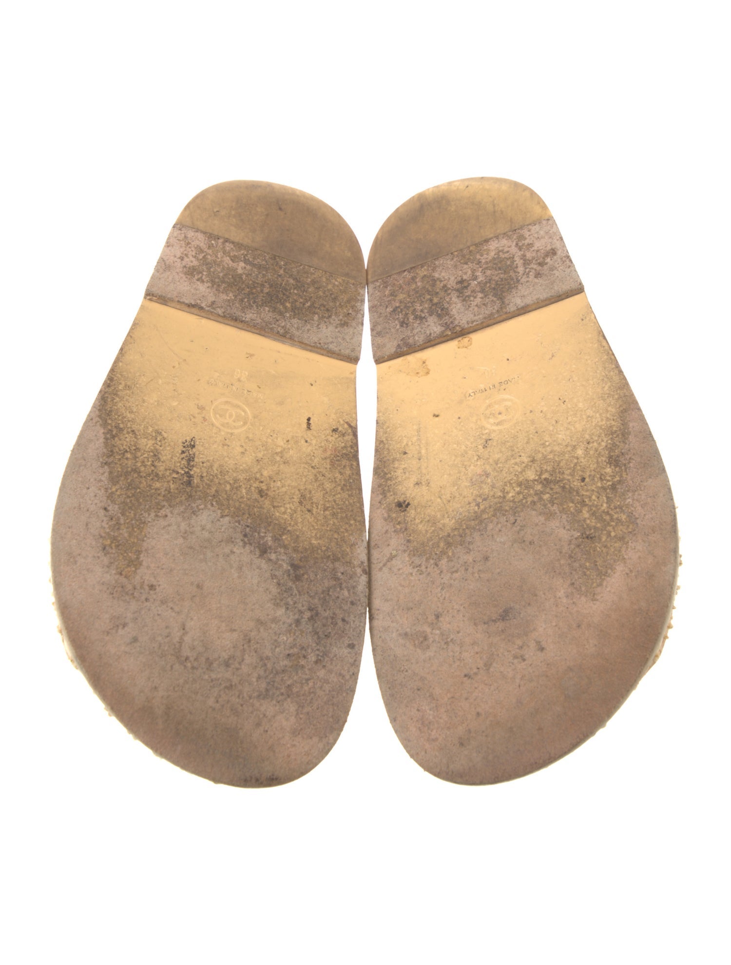 Chanel 2021 Interlocking CC Logo Espadrilles