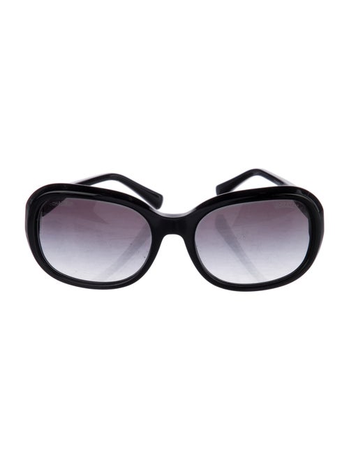 Chanel Interlocking CC Logo Oversize Sunglasses