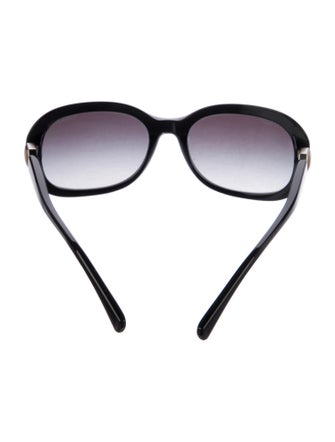 Chanel Interlocking CC Logo Oversize Sunglasses