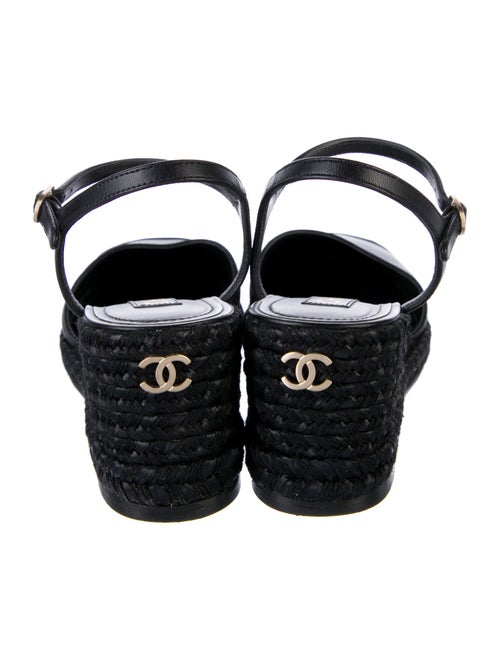 Chanel 2023 Interlocking CC Logo Espadrilles