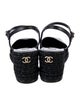 Chanel 2023 Interlocking CC Logo Espadrilles