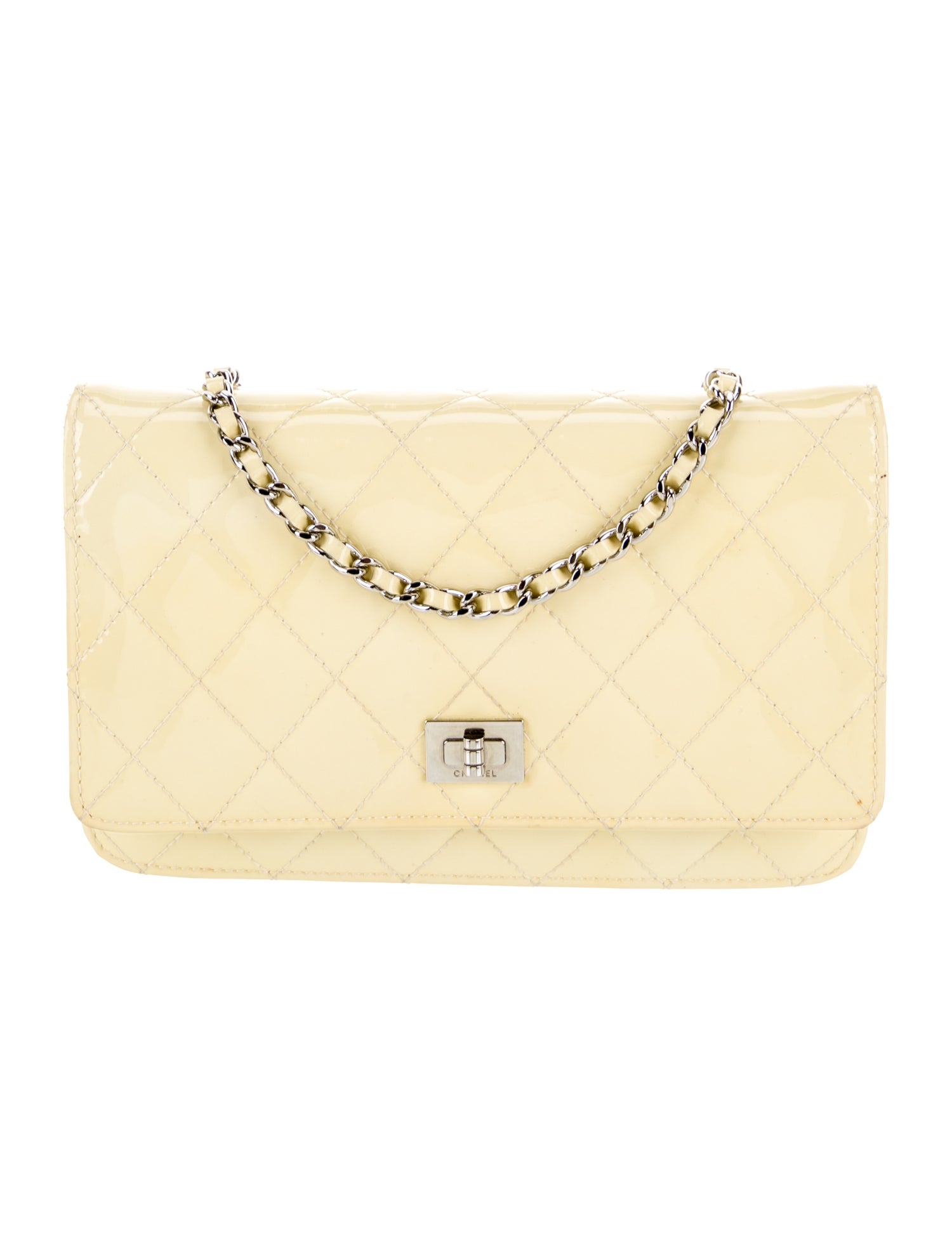 Chanel Reissue Patent Wallet On Chain