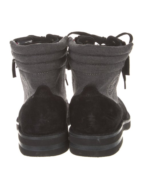 Chanel 2015 Interlocking CC Logo Combat Boots