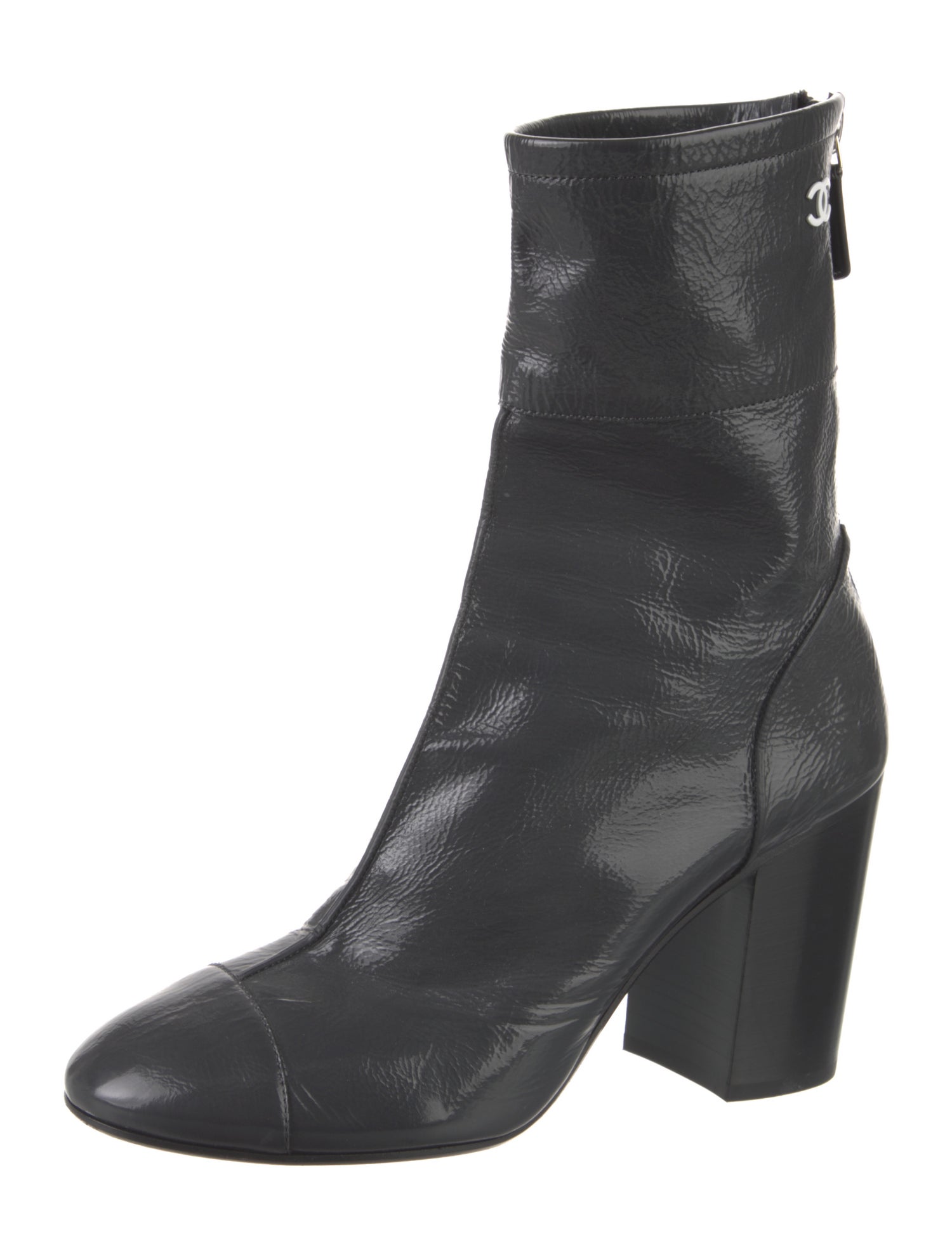 Chanel 2019 Interlocking CC Logo Boots