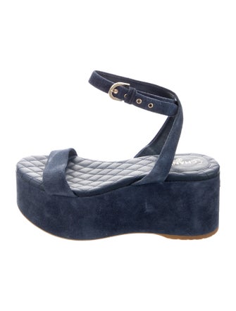 Chanel 2015 Interlocking CC Logo Espadrilles