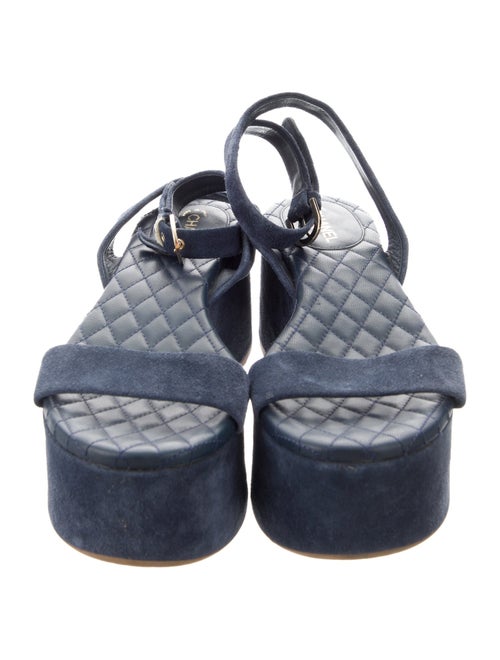 Chanel 2015 Interlocking CC Logo Espadrilles