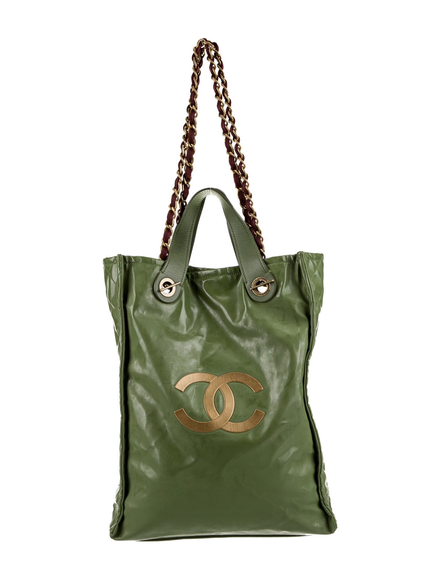 Chanel CC PVC Shopping Tote