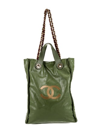 Chanel CC PVC Shopping Tote