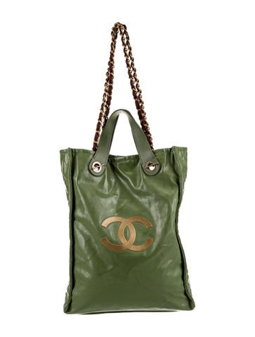 Chanel Totes CC PVC Shopping Tote
