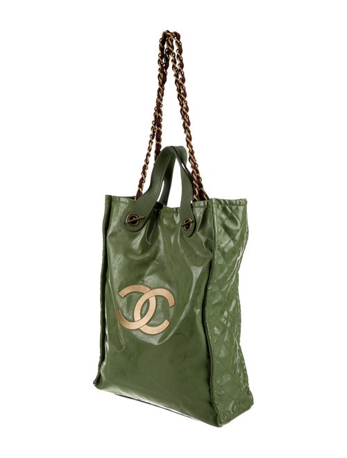 Chanel CC PVC Shopping Tote