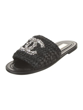 Chanel 2023 Interlocking CC Logo Slides