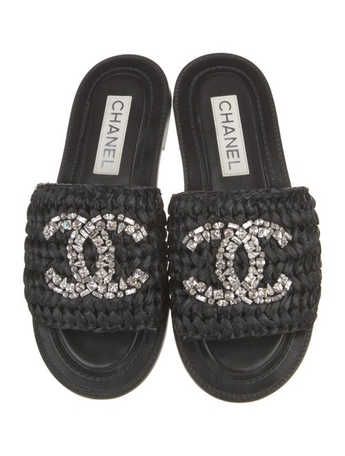 Chanel 2023 Interlocking CC Logo Slides