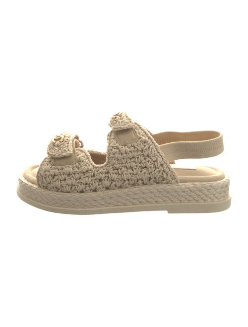 Chanel 2025 Interlocking CC Logo Espadrilles