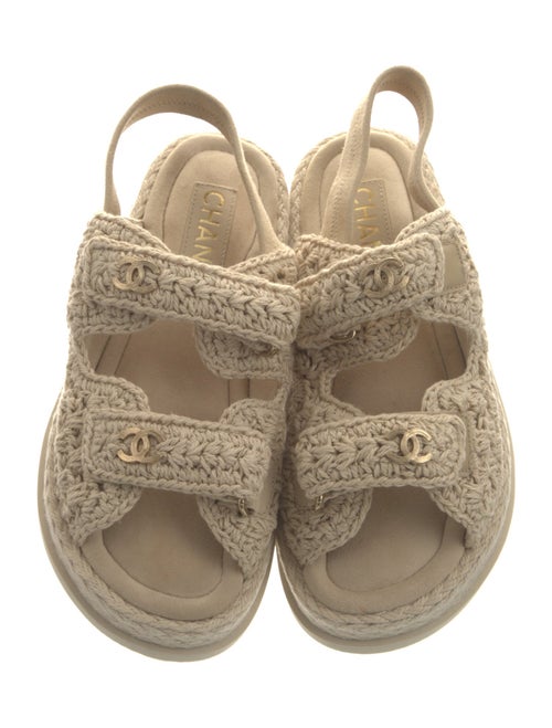 Chanel 2025 Interlocking CC Logo Espadrilles