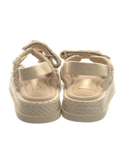 Chanel 2025 Interlocking CC Logo Espadrilles