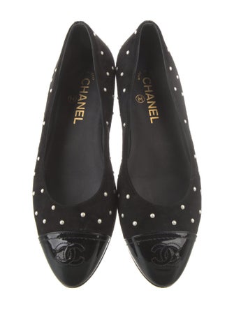 Chanel 2018 Interlocking CC Logo Flats