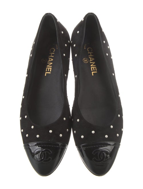 Chanel 2018 Interlocking CC Logo Flats