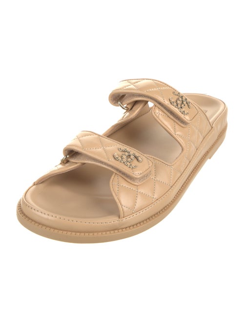 Chanel 2024 Interlocking CC Logo Slides