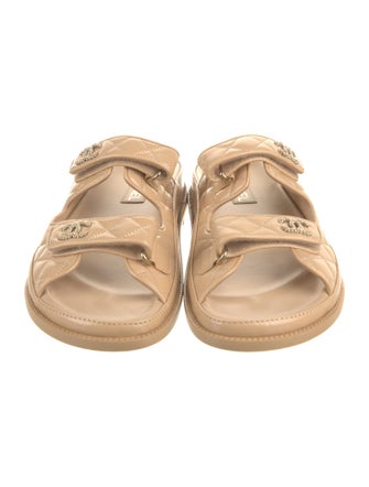 Chanel 2024 Interlocking CC Logo Slides