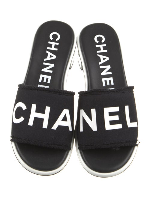 Chanel 2024 Graphic Print Mules