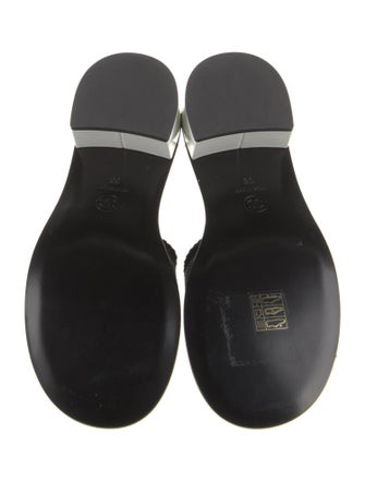 Chanel 2024 Graphic Print Mules