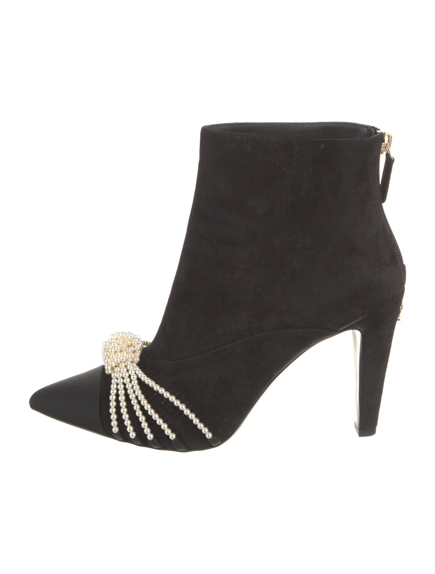 Chanel 2020 Interlocking CC Logo Boots