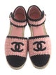 Chanel 2022 Interlocking CC Logo Espadrilles